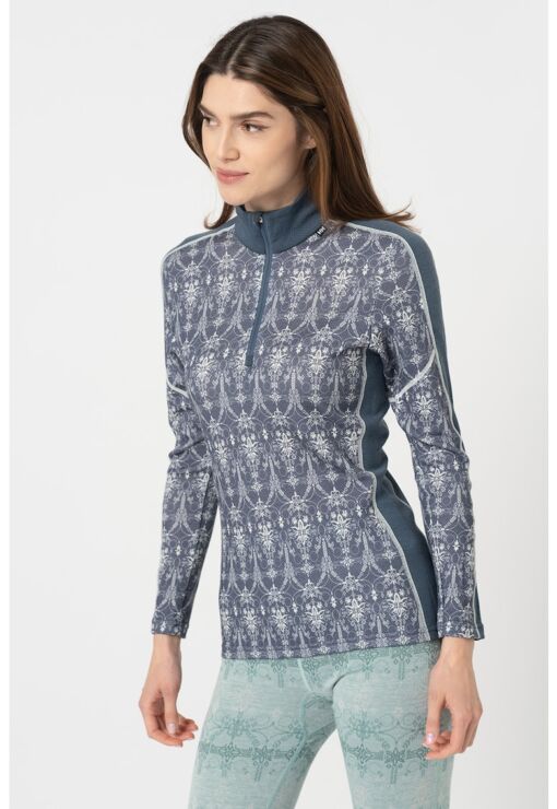 Bluza din lana Merinos pentru ski Base Layer Lifa