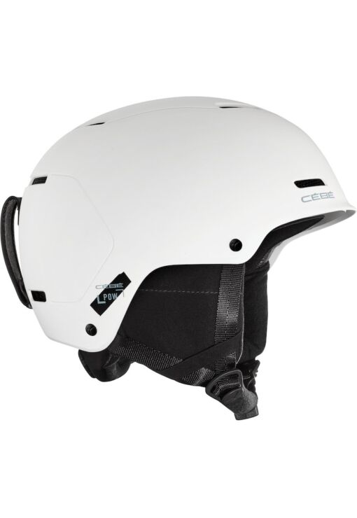Casca ski POW - negru mat/alb mat