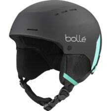 Casca ski QUIZ - pentru copii - negru/verde mat