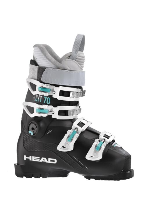 Clapari ski Edge Lyt 70 W - pentru femei - negru-antracit