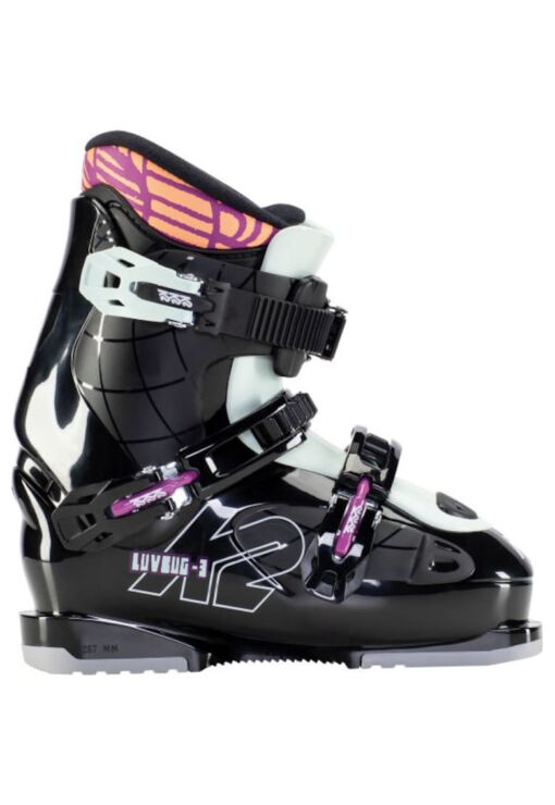 Clapari ski LUVBUG - 3 - pentru copii - negru/mint