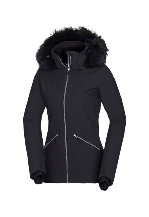 Geaca cu buzunare cu fermoar pentru ski Brinley