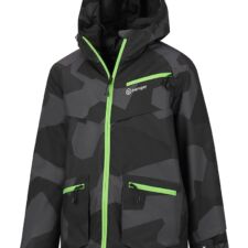 Geaca cu imprimeu camuflaj pentru ski Milas