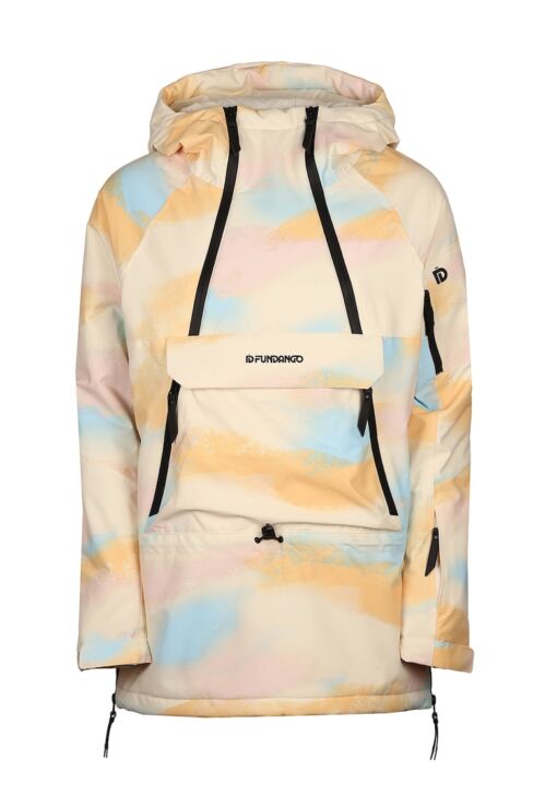 Geaca cu imprimeu tie-dye - pentru schi si snowboard Hooper