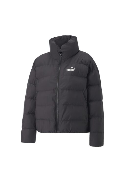 Geaca de snowboard pentru femei - Ess Polyball Puffer - Negru