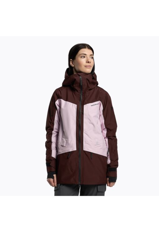 Jacheta ski dama Gravity -  Poliamida - GoreTex - Roz/Maro
