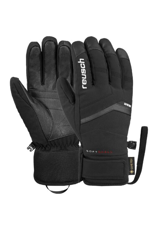 Manusi ski Blaster GTX + Gore Active Technology - Negru/Alb