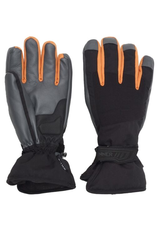 Manusi ski WOLF - pentru barbati - Negru