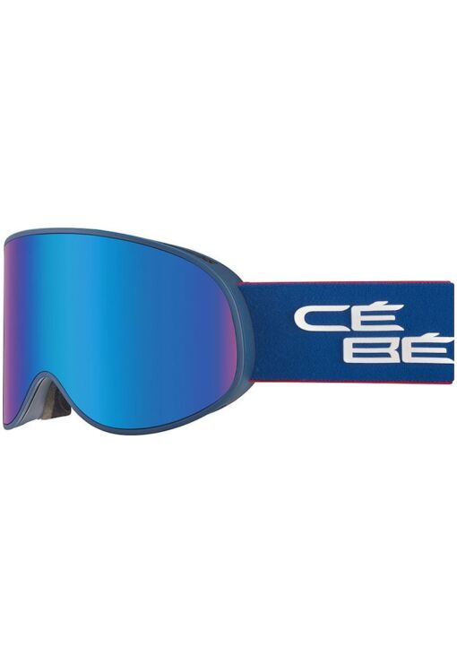 Ochelari ski ATTRACTION Cat.3 - albastru mat/maro