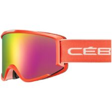 Ochelari ski SILHOUETTE Cat.2 - pentru femei - coral/alb/roz mat