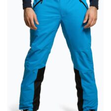 Pantaloni de ski barbati - Poliester - Albastru/Negru
