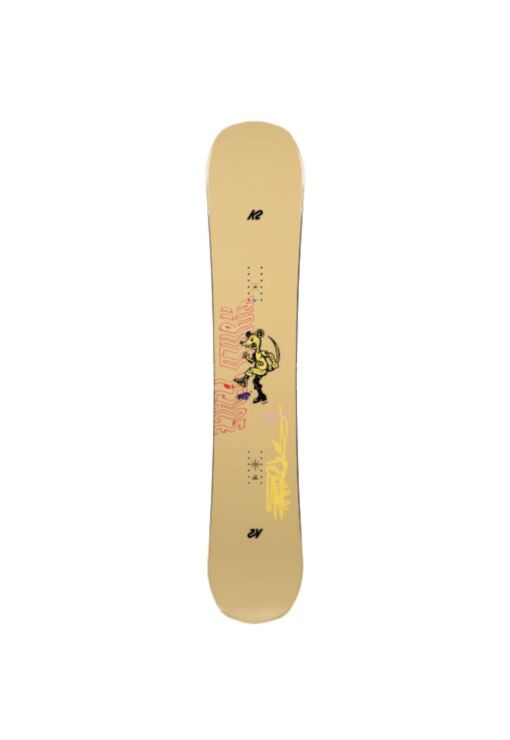 Placa snowboard WORLD PEACE - crem