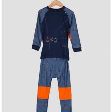 Set de imbracaminte termica din amestec de lana merinos - pentru ski si drumetii